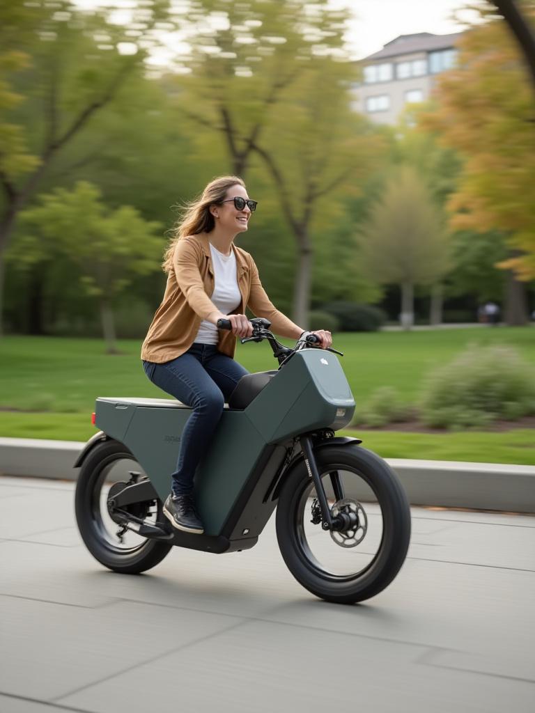 People enjoying Magma Motors e-bikes in various Portland settings